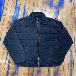Free People Quilted Dolman Jacket